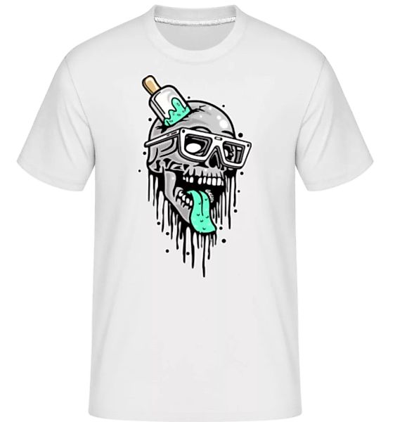 Coloured Skull · Shirtinator Männer T-Shirt günstig online kaufen