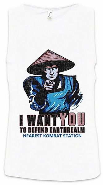 Urban Backwoods Tanktop I Want You Raiden Ärmelloses T-Shirt Earthrealm Gam günstig online kaufen