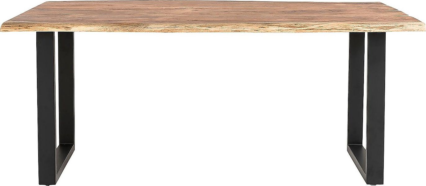 SalesFever Esstisch Eleganter Tisch für gemütliche Mahlzeiten, Geölt und zw günstig online kaufen