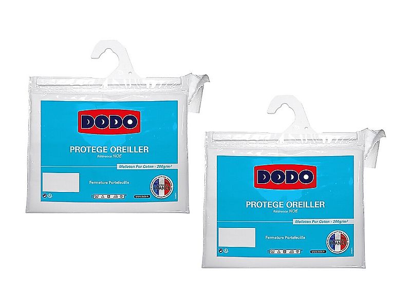Kopfkissenschutz 2er-Set - 65 x 65 cm - DODO von ULTRA KONFORT günstig online kaufen