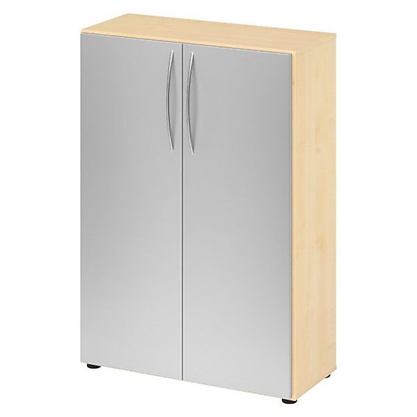 bümö Aktenschrank basic Aktenschrank Dekor: Ahorn/Silber günstig online kaufen