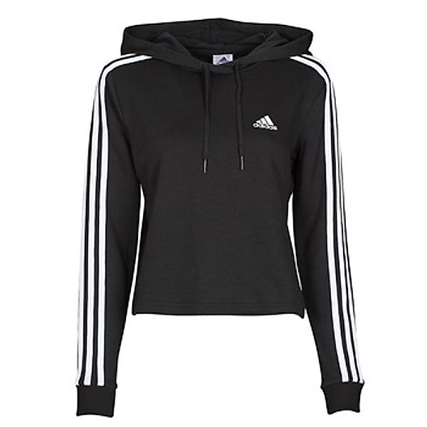 adidas Sportswear Kapuzensweatshirt ESSENTIALS 3-STREIFEN CROPPED günstig online kaufen