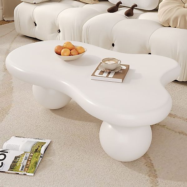STILVORA Couchtisch Sofatisch in Wolkenstil für günstig online kaufen