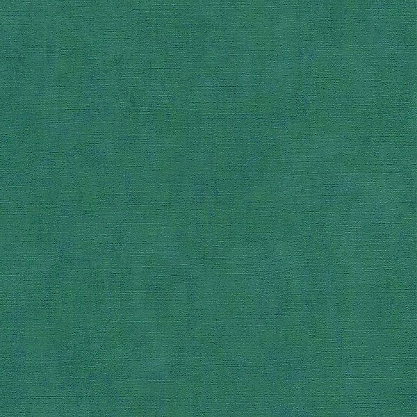 PROFHOME 380249-GU Ton-in-Ton Tapete Uni Matt Blau Grün 0,53 m x 10,05 m 5, günstig online kaufen