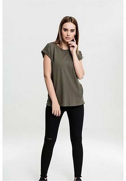 URBAN CLASSICS T-Shirt TB771 - Ladies Extended Shoulder Tee olive 4XL günstig online kaufen