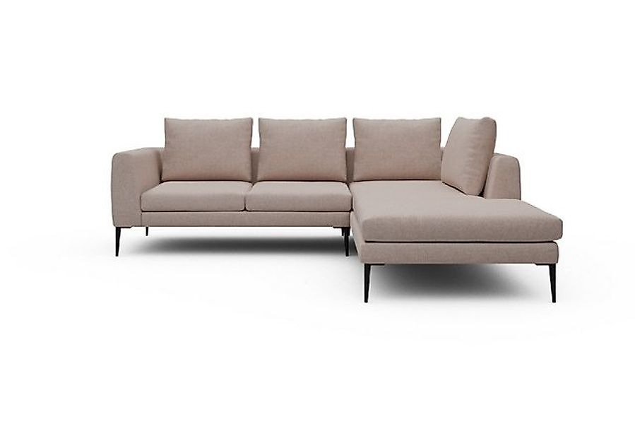 moebelfaktor Ecksofa Paul Relax-Ecke rechts mit 2-Sitzer, Skandinavisches D günstig online kaufen