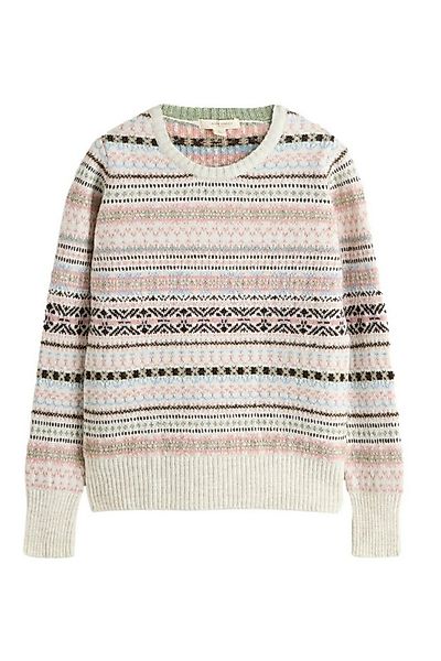 LAURA ASHLEY Rundhalspullover Laura Ashley Pullover mit Fairisle-Muster (1- günstig online kaufen