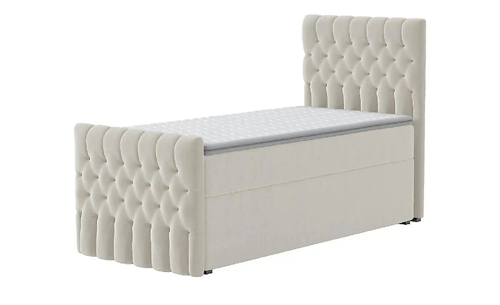 Boxbett mit Bettkasten und Fußteil Belek King ¦ beige Betten > Komfortbette günstig online kaufen
