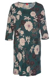 s.Oliver Nachthemd im Blumenmuster mit 3/4-Ärmeln günstig online kaufen