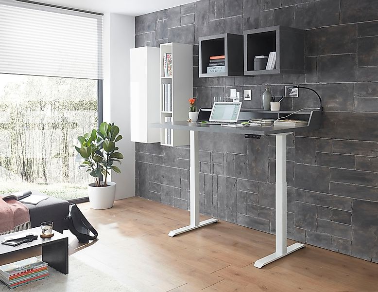 Mäusbacher Schreibtisch "Big System Office", Breite 140 cm, elektrisch höhe günstig online kaufen