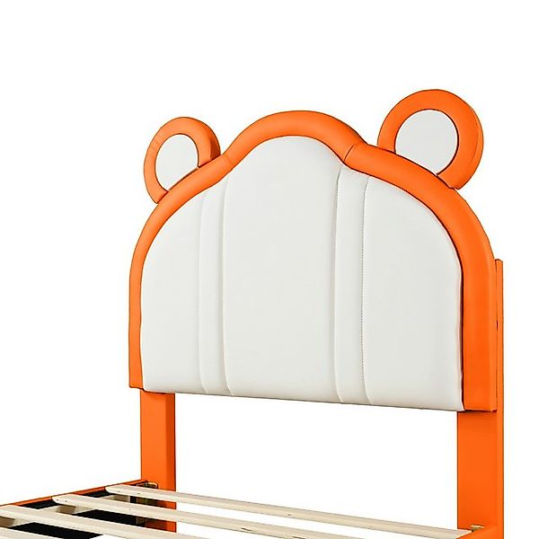 HAUSS SPLOE Kinderbett 90x200cm mit Ohrförmiges Kopfteil, 2 Ablagefächern, günstig online kaufen