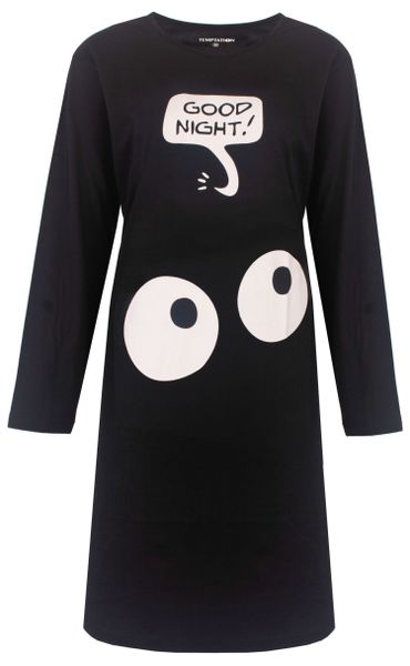 TEMPTATION Nachthemd Damen Schlafshirt mit langem günstig online kaufen