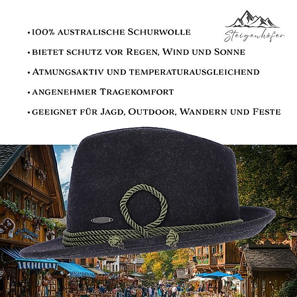 Steigenhöfer Manufaktur Trachtenhut Herren JAKOB - günstig online kaufen