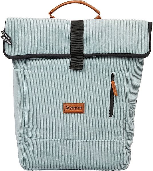 Gesslein Wickelrucksack N°6, eisblau, Made in günstig online kaufen