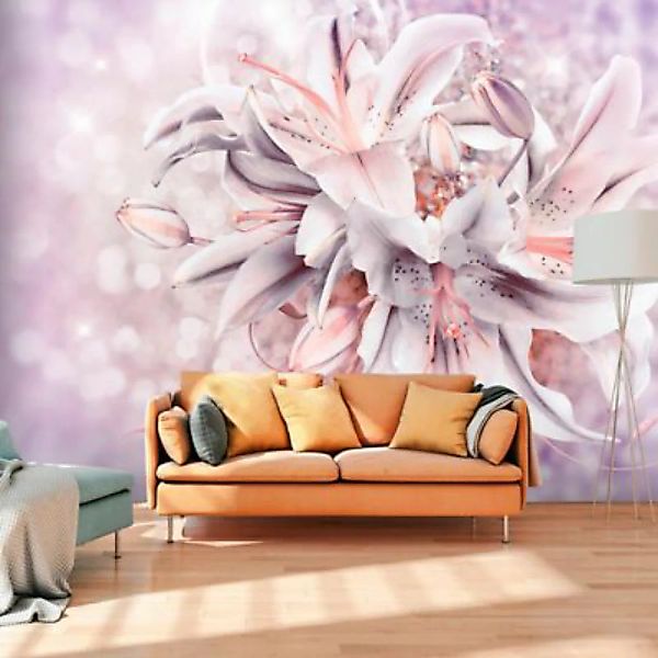 artgeist Fototapete Purple Bouquet mehrfarbig Gr. 300 x 210 günstig online kaufen