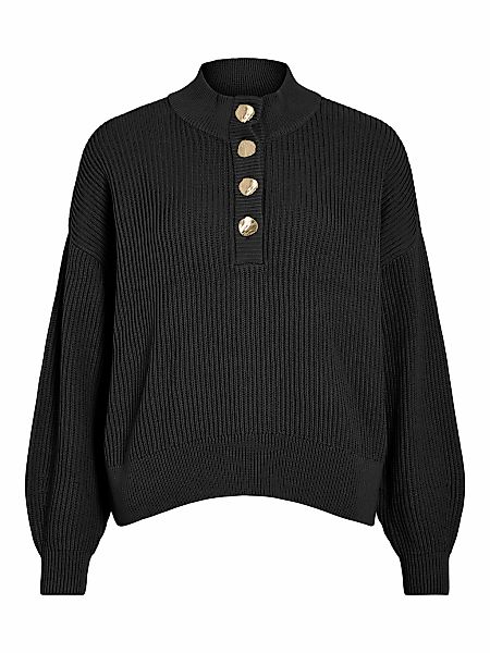 Vila Stehkragenpullover "VICHING CREW NECK L/S KNIT TOP - NOOS" günstig online kaufen