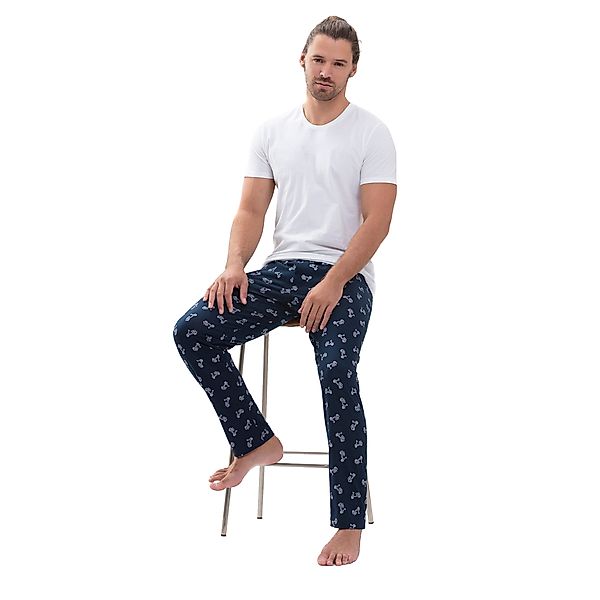 Herren Pyjamahose Aus Bio-baumwolle "Kilmore" Vespa Roller Print günstig online kaufen