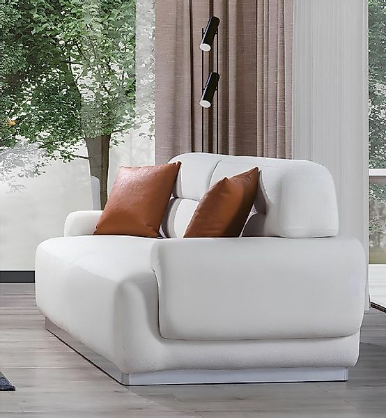 Xlmoebel Sofa 230cm Stoffsofa für drei Personen aus Stoff - Möbel für das W günstig online kaufen