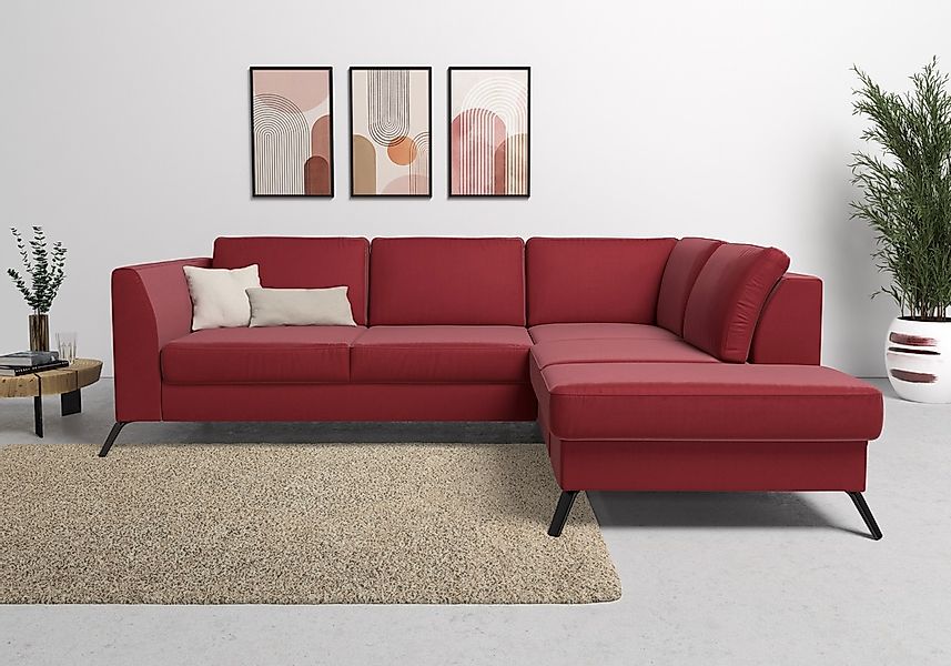 sit&more Ecksofa "Olsen L-Form", inklusive Sitztiefenverstellung, wahlweise günstig online kaufen