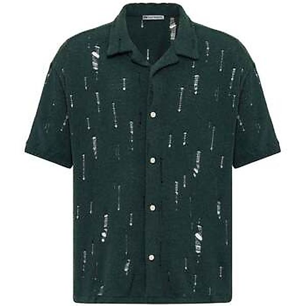 Dandalo  Hemdbluse Raymond Oversize Lapel Collar Short Sleeve Shirt günstig online kaufen