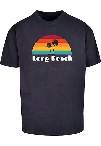 Merchcode T-Shirt Merchcode Herren Long Beach X Heavy Oversize Tee (1-tlg) günstig online kaufen