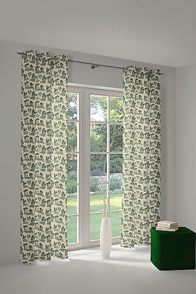 Adam Vorhang "Good Old Days" Ösen 1 Stk. tlg. aus 100% Bio-Baumwolle günstig online kaufen