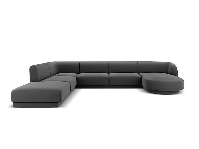 Micadoni Ecksofa Miley, Panorama 6-Sitzer günstig online kaufen