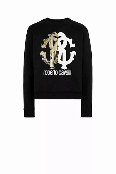 roberto cavalli Sweatshirt Regular Fit RC Monogram-Print Pullover - IST68GC günstig online kaufen