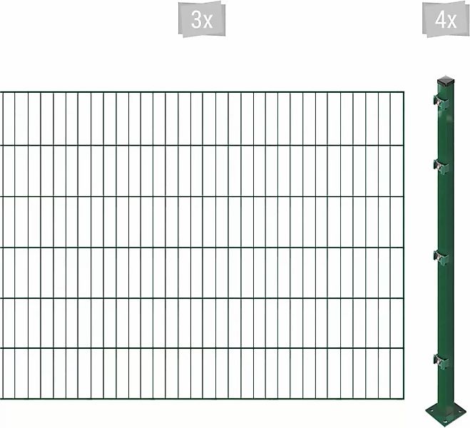 Arvotec Einstabmattenzaun "ESSENTIAL 120 zum Einbetonieren", Zaunhöhe 120 c günstig online kaufen