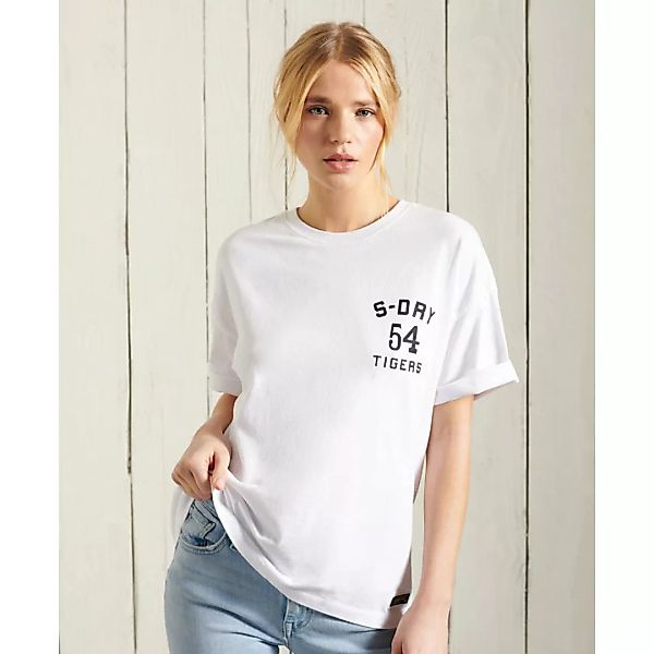 Superdry Military Narrative Boxy Kurzarm T-shirt S Brilliant White günstig online kaufen