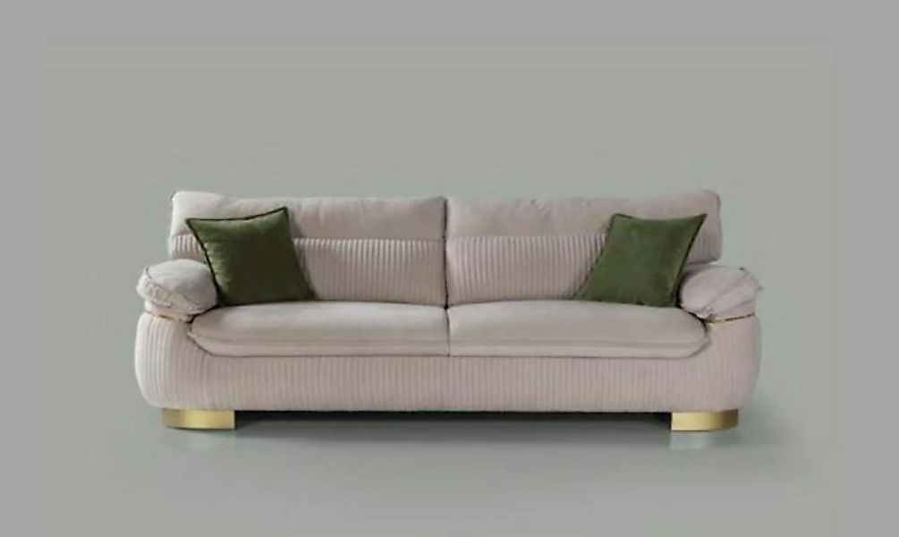 JVmoebel 3-Sitzer Dreisitz Luxus Sofa 3 Sitzer Sofas Design Stil Stoff xxl günstig online kaufen