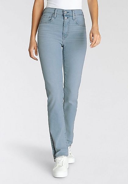 Levi's® 5-Pocket-Jeans 724 BUTTON SHANK mit Reisverschlussdetail am Saum günstig online kaufen