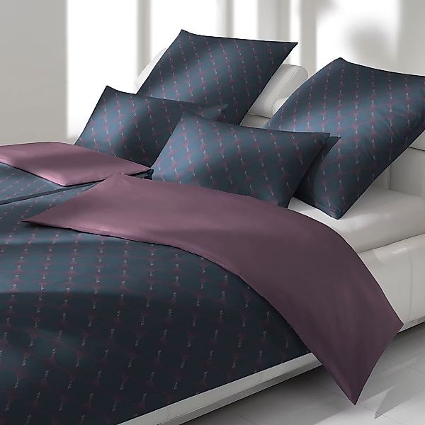 JOOP! Bettwäsche 4083-5 Cornflower Double Midnight Purple 135x200 günstig online kaufen