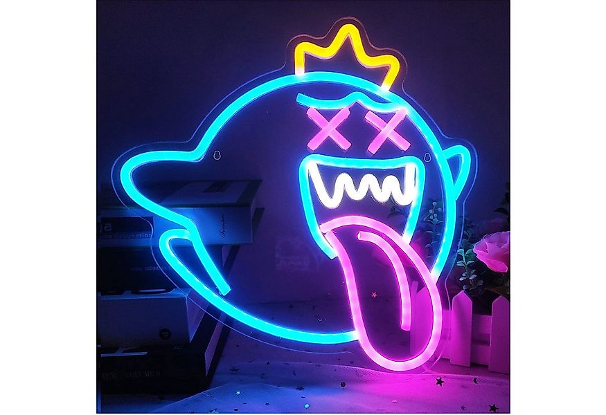 Sunicol Dekolicht LED Neonlicht, Geist Sign Dekor Licht, Nachtlicht, USB Wa günstig online kaufen