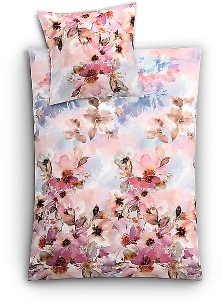 Kleine Wolke Bettwäsche "Amaris" 2 Stk. tlg. mit floralem Print günstig online kaufen