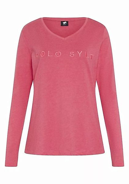Polo Sylt Print-Shirt im Label-Design günstig online kaufen