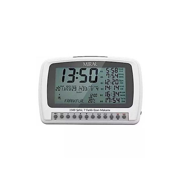 Mirac Tischuhr Mirac Tisch Azan Uhr günstig online kaufen