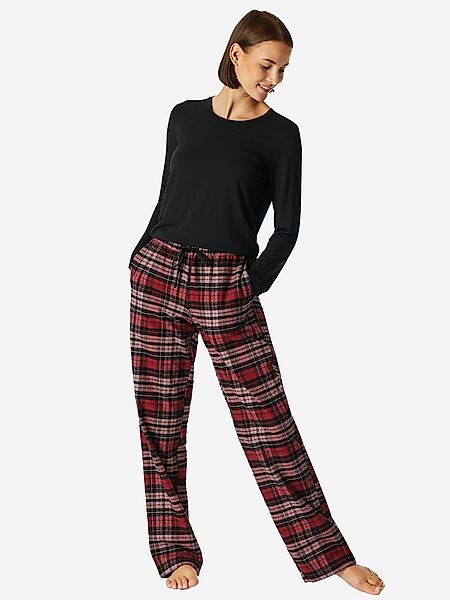 Schiesser Pyjamahose Mix & Relax schlaf-hose pyjama schlafmode günstig online kaufen