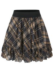 SASSYCLASSY Rüschenrock Rüschenrock Damen kurz in günstig online kaufen