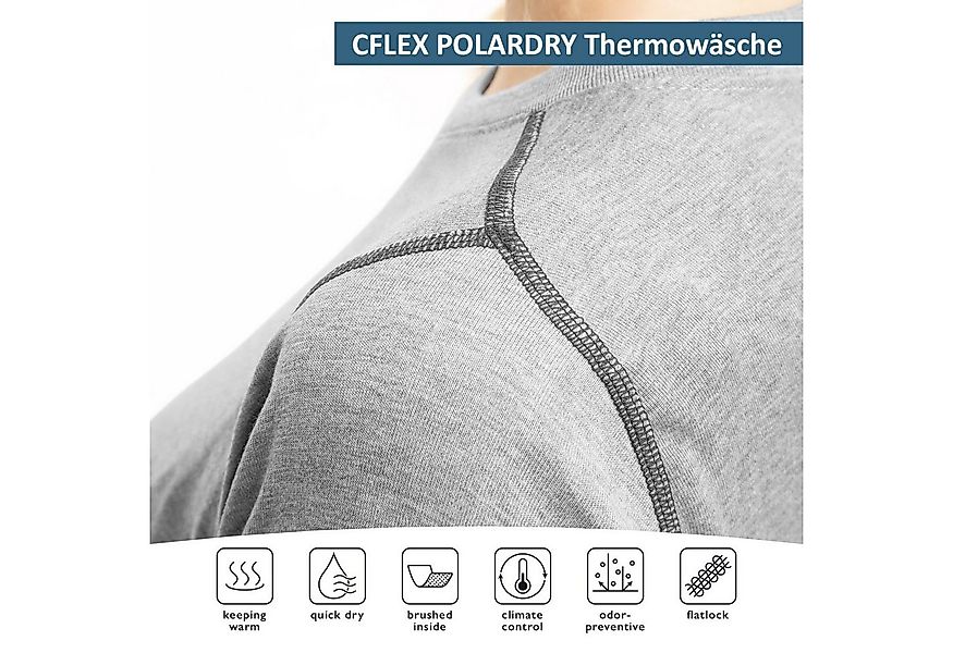 CFLEX Thermohose POLARDRY Damen Thermo Wäsche Set - warme lange Unterwäsche günstig online kaufen