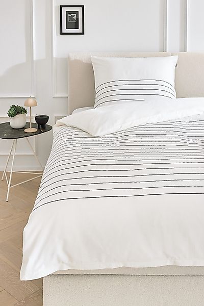Musterring Wendebettwäsche Simple, Renforcé, 2 teilig, günstig online kaufen