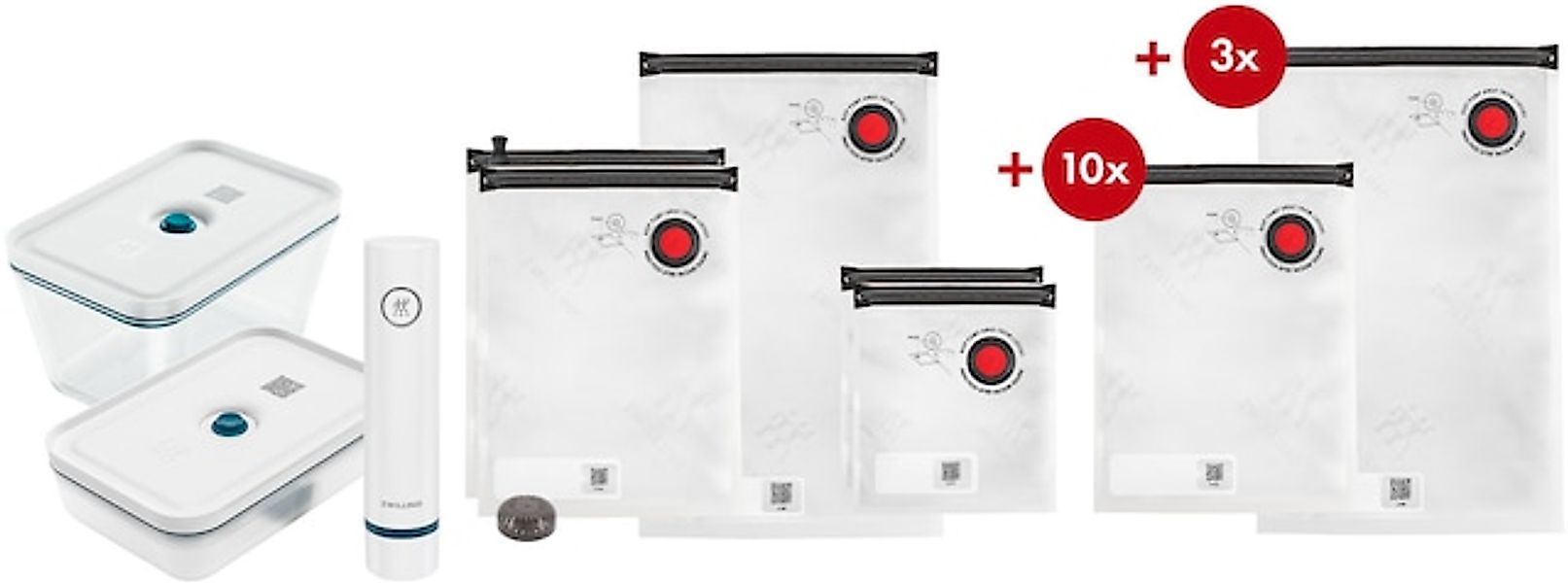 Zwilling Aufbewahrungssystem »Fresh&Save Aufbewahrungsbox«, (Set, 21 tlg.), günstig online kaufen