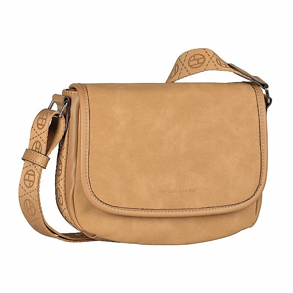 TOM TAILOR Satteltasche "Yara", feines Nubukimtat mit Glattlederimitat sowi günstig online kaufen