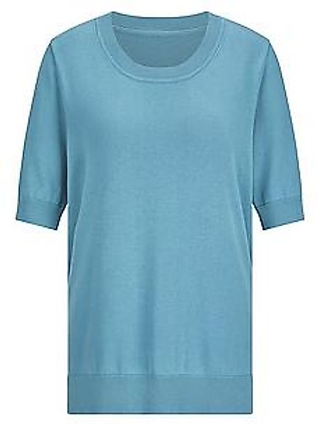 Rundhals-Pullover Emilia Lay blau günstig online kaufen