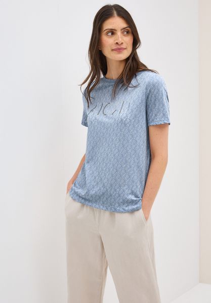 Cecil T-Shirt mit Burnout-Optik günstig online kaufen