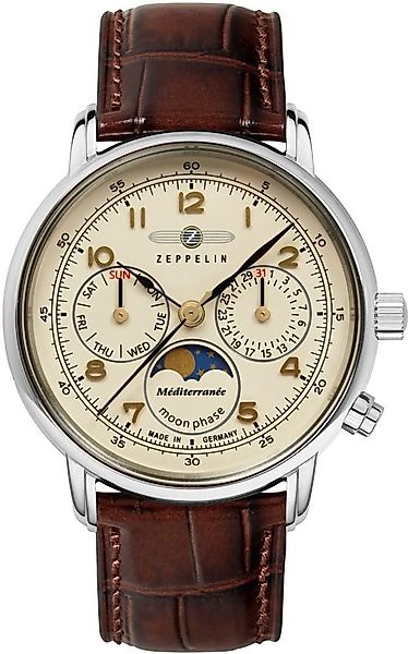 ZEPPELIN Quarzuhr Méditerranée Herrenarmbanduhr günstig online kaufen