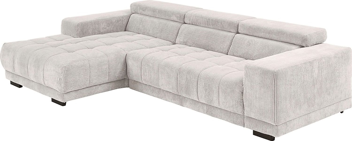 Die PlanBar Ecksofa "MP-IN15053 L-Form schmaler Schenkel", mit Kopfteilvers günstig online kaufen