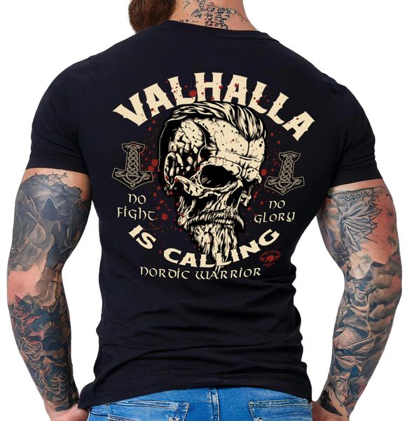 LOBO NEGRO® T-Shirt für Wikinger Nordmann günstig online kaufen