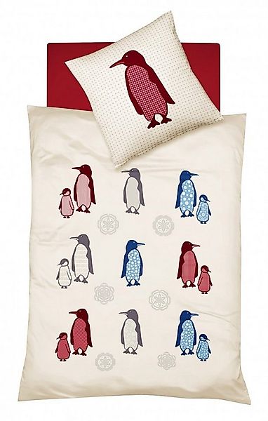 fleuresse Bettwäsche Fleuresse Feinbiber Bettwäsche 135x200cm 2 tlg. Pingui günstig online kaufen