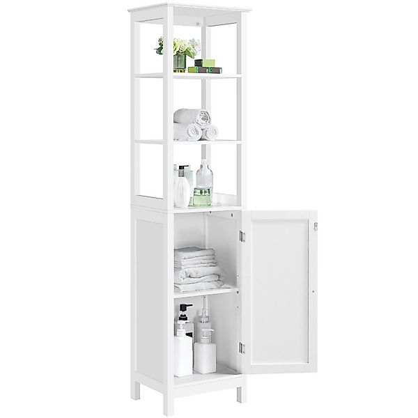 Yaheetech Hochschrank Badezimmerschrank Badkommode Badregal Badschrank günstig online kaufen